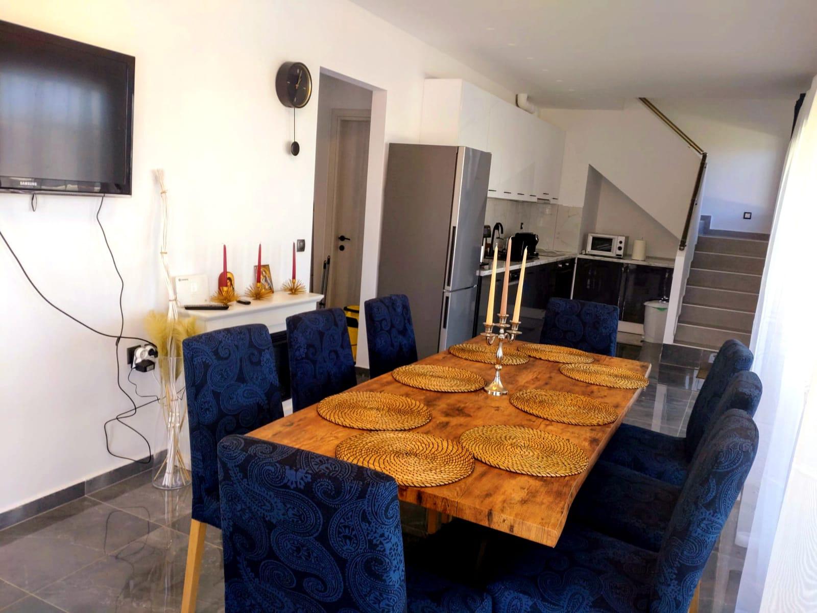 Living room with views at Andrijana Luxury Houses